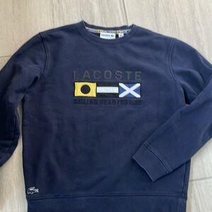 Lacoste navy sweatshirt